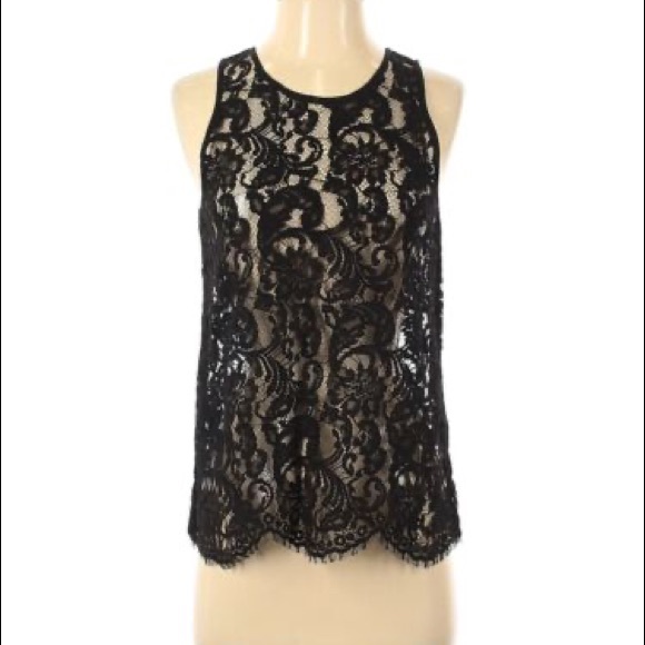 Wilfred lace shear top - Picture 1 of 5